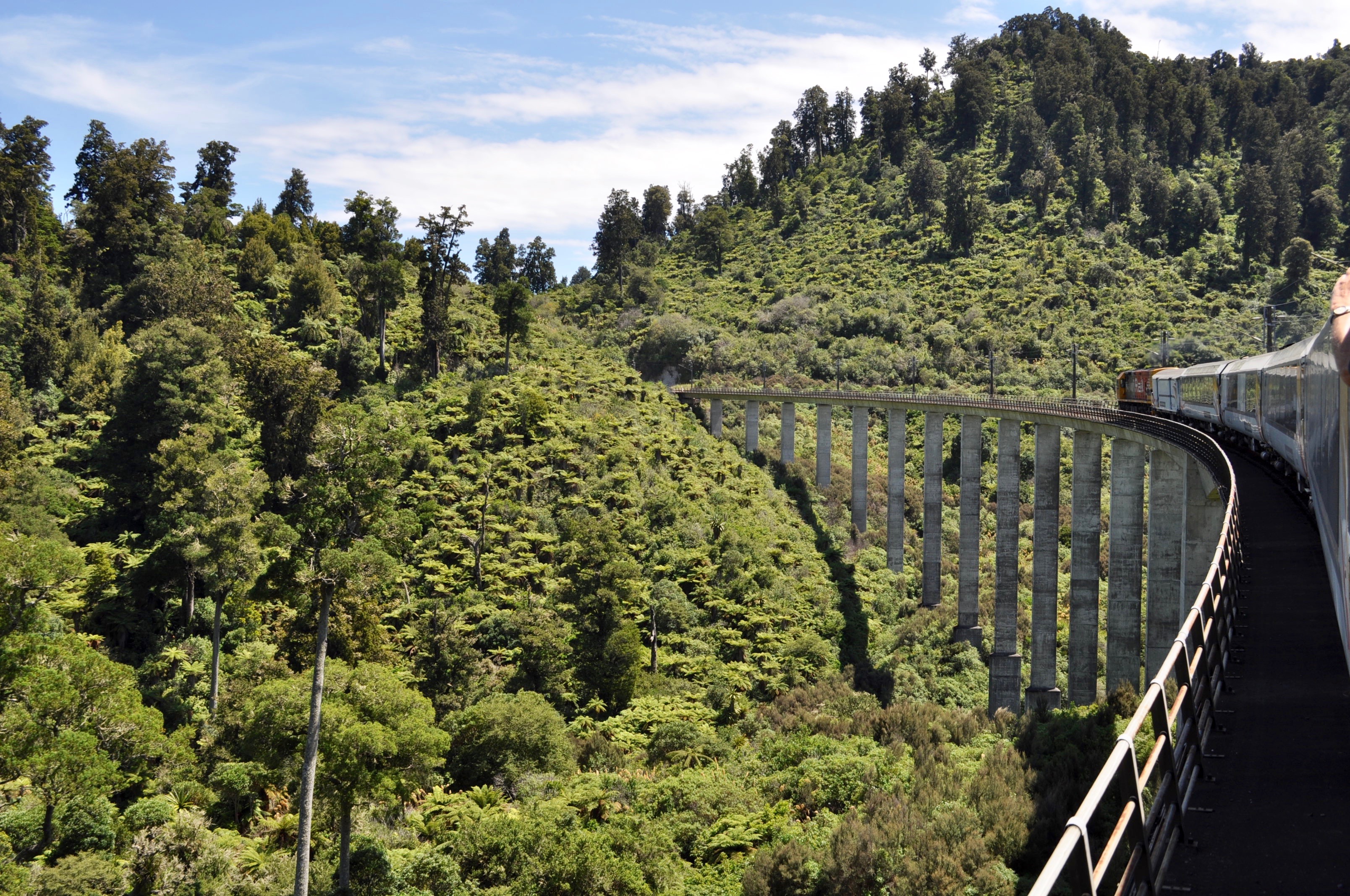 Zugfahrt Wellington - Auckland